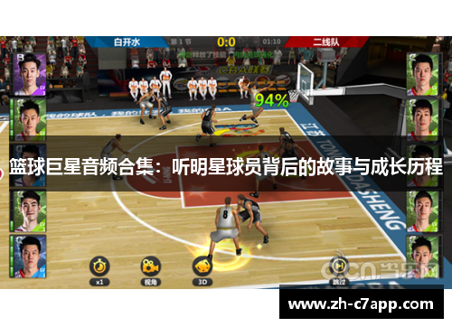 篮球巨星音频合集：听明星球员背后的故事与成长历程